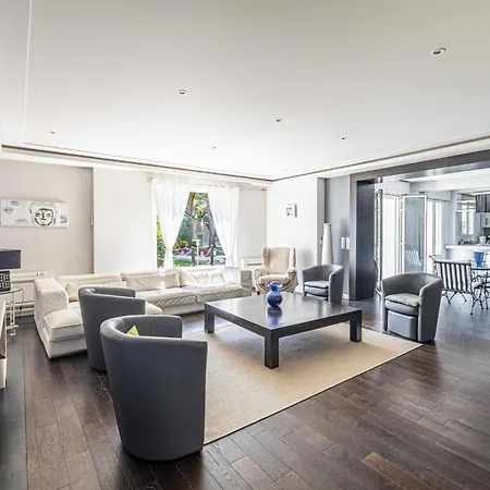 A C 8br 15p With Pool & Tennis - Antibes 别墅 胡安莱潘